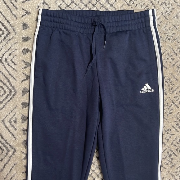 Adidas Essential Fleece 3-Stripe Sweatpants/Joggers - Picture 8 of 14